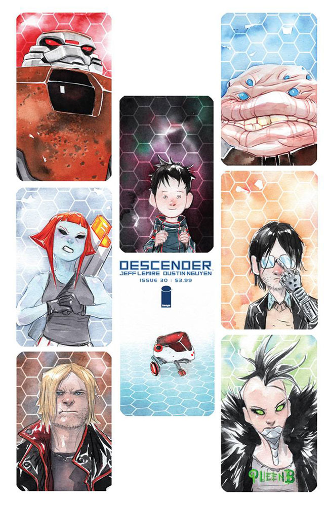 Image: Descender #30 (cover B)  [2018] - Image Comics