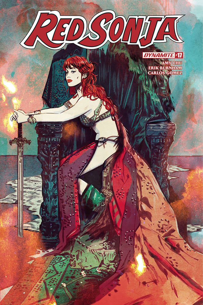 Image: Red Sonja Vol. 04 #17 (cover B - Lotay)  [2018] - Dynamite