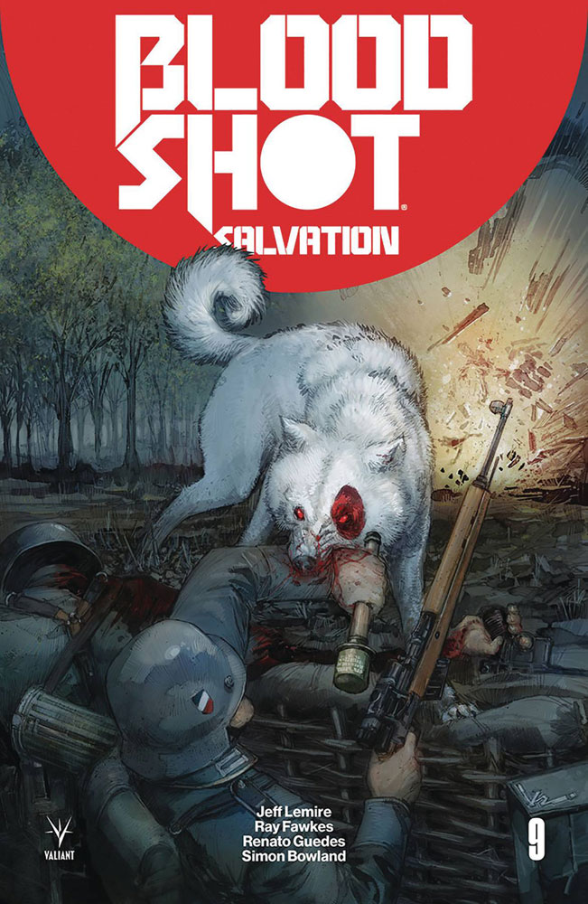 Image: Bloodshot Salvation #9 (cover A - Rocafort)  [2018] - Valiant Entertainment LLC