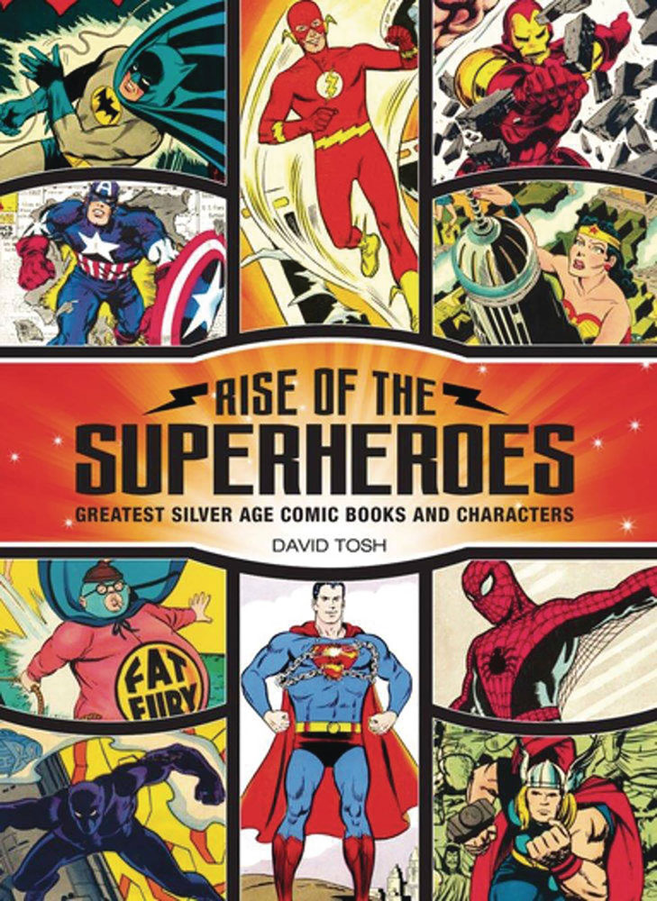 Image: Rise of the Superheroes: Greatest Silver Age Comic Books and Characters HC  - Krause Publications