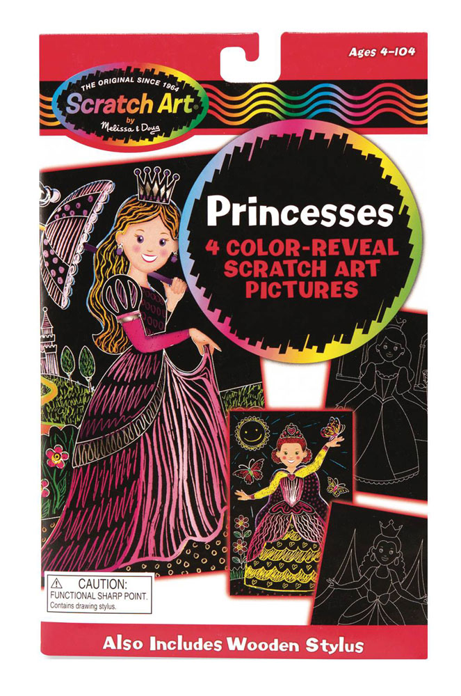 Image: Melissa & Doug Color Reveal Pictures Princess  - Melissa & Doug, LLC