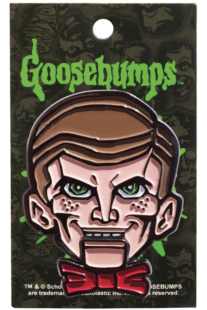 Image: Goosebumps Enamel Pin: Slappy Dummy  - Ripper Merchandise, LLC