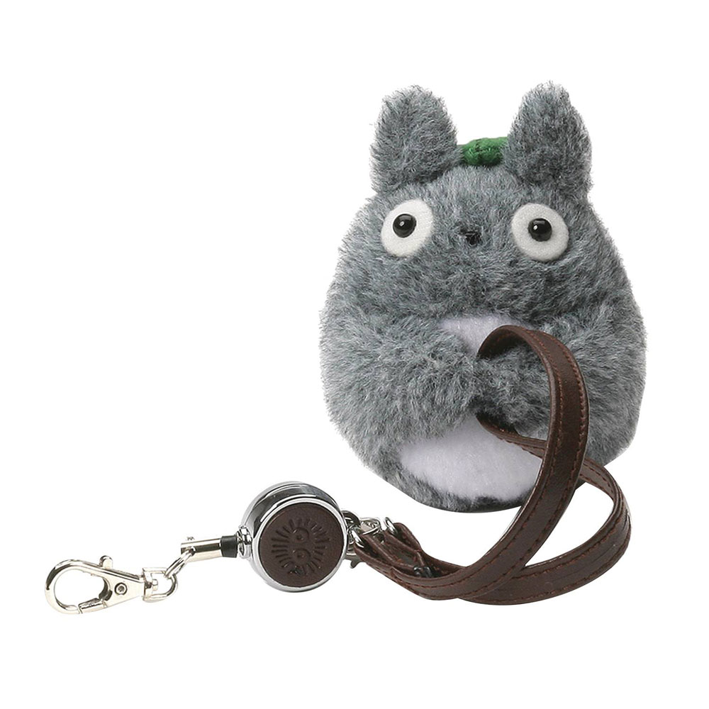 Image: Totoro Key Holder Plush  (3-inch) - Gund