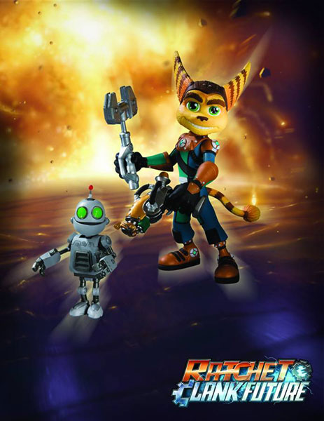 Image: (obs) Ratchet & Clank Series 1 Action Figure: Ratchet w/ Transforming Clank 