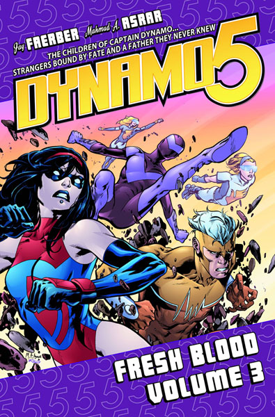 Image: Dynamo 5 Vol. 03: Fresh Blood SC 