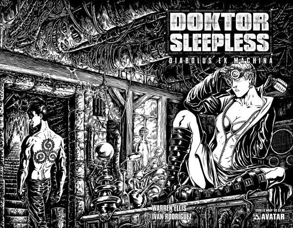 Image: Doktor Sleepless #13 (wraparound cover)