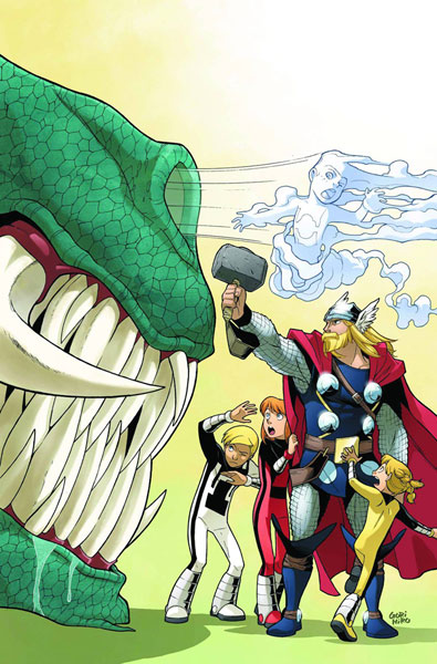 Image: Thor and the Warriors Four #4