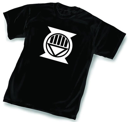 Image: Black Lantern: Hal Jordan Symbol T-Shirt  (L)
