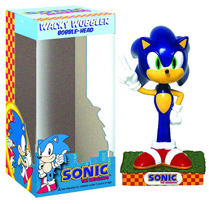 Image: Sonic the Hedgehog Wacky Wobbler Bobble-Head 