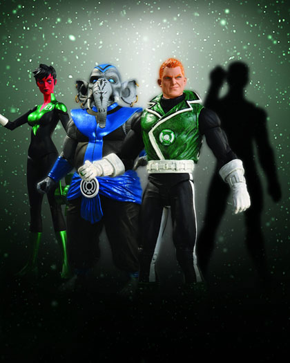 Image: Green Lantern Series 5 Action Figure Set  (4) - DC Select