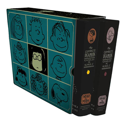Image: Complete Peanuts Slipcased Set 1979-1980 & 1981-1982 