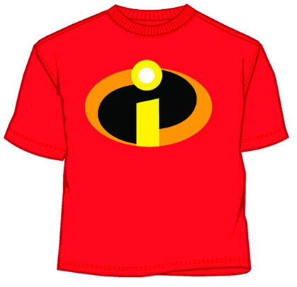 Image: Incredibles: Basicon T-Shirt [Red]  (M) - 