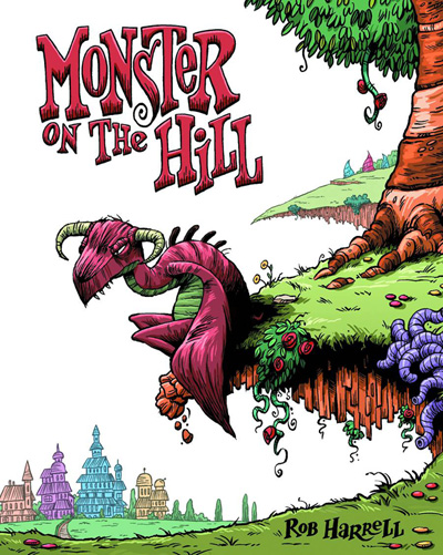 Image: Monster on the Hill SC  - Top Shelf Productions