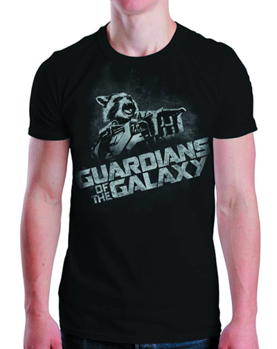 Image: Guardians of the Galaxy: Rocket to the Rescue T-Shirt [Black]  (L) - 