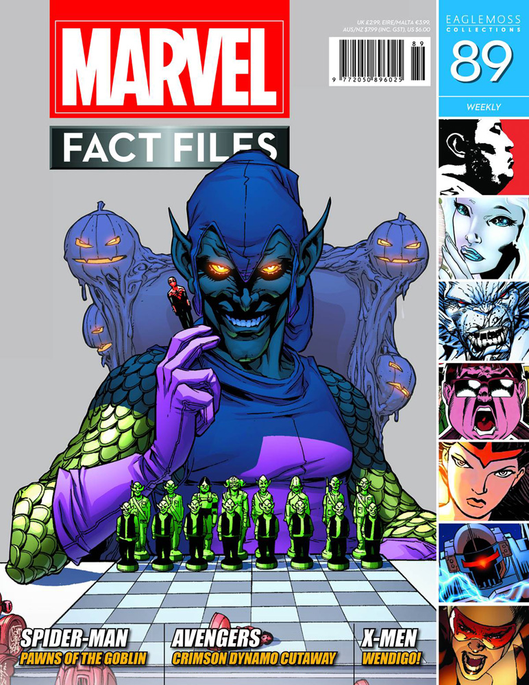 Marvel Fact Files 89 (Green Goblin Chess cover) Westfield Comics