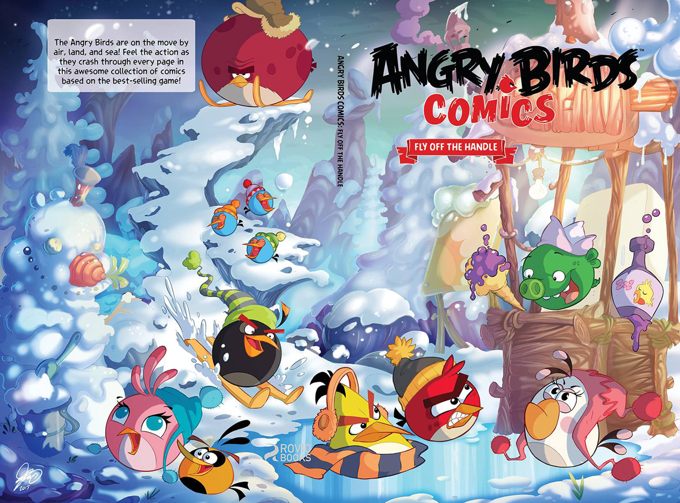 Image: Angry Birds Comics Vol. 04: Fly Off the Handle HC  - IDW Publishing