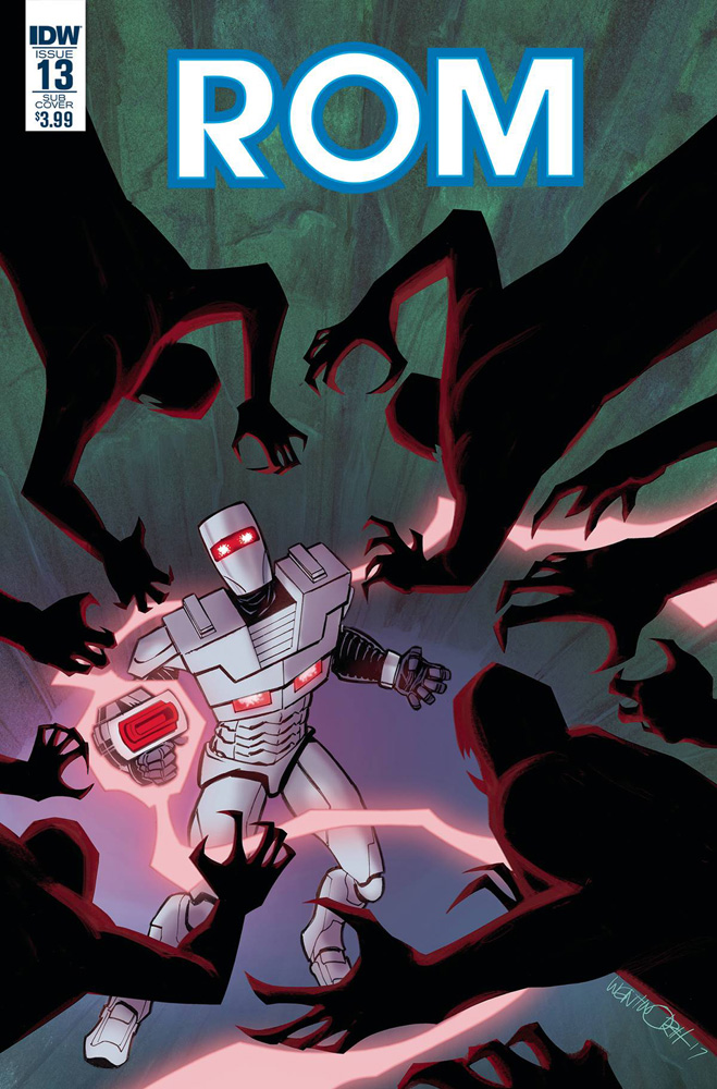 Image: Rom #13 (cover C - Wentworth)  [2017] - IDW Publishing