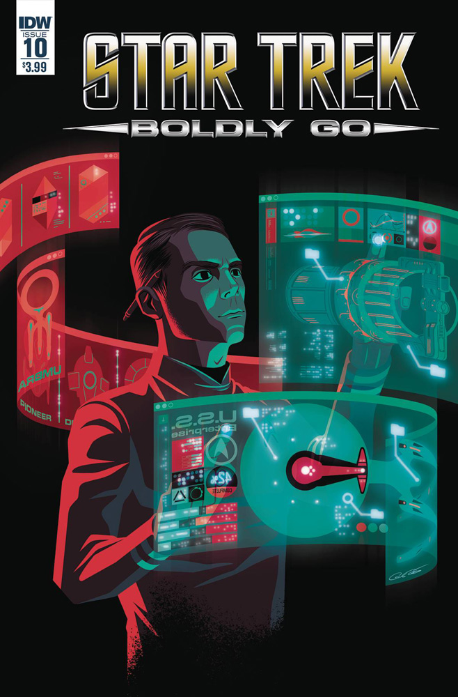 Image: Star Trek: Boldly Go #10 (cover A - Caltsoudas)  [2017] - IDW Publishing