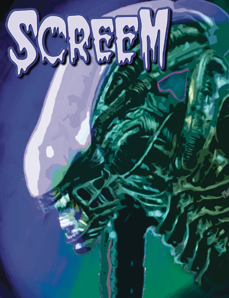 Image: Screem #33 (newsstand cover) - Screem