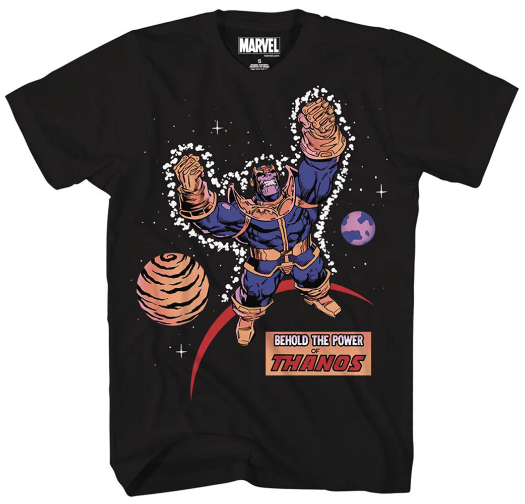 Image: Marvel T-Shirt: A Titan Risen [Black]  (L) - Mad Engine