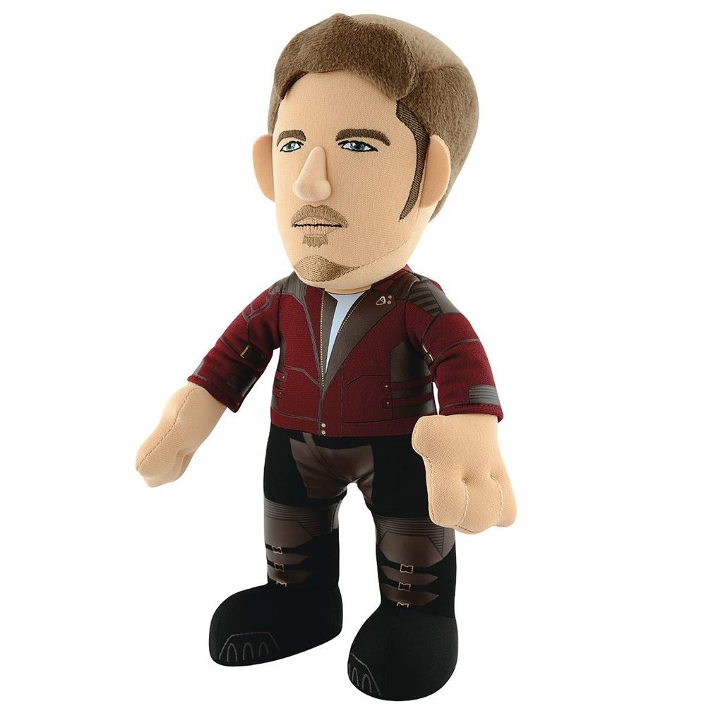 Image: Guardians of the Galaxy V2 Plush: Star-Lord Unmasked  (10-inch) - Bleacher Creatures