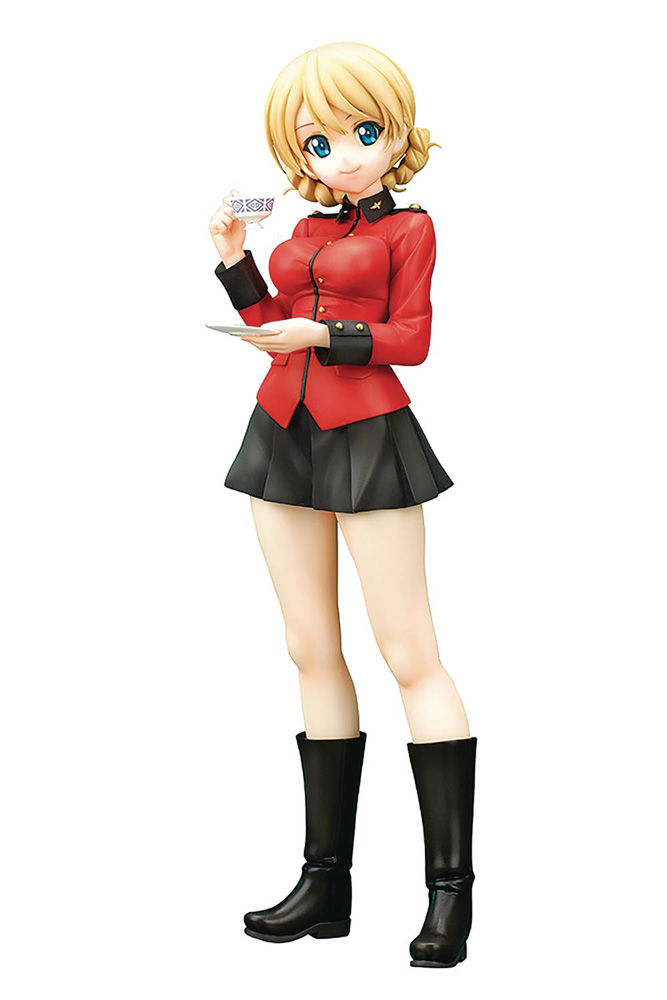 Image: Girls Und Panzer PVC Figure: Darjeeling  (1/7-scale) - Quesq, Inc.