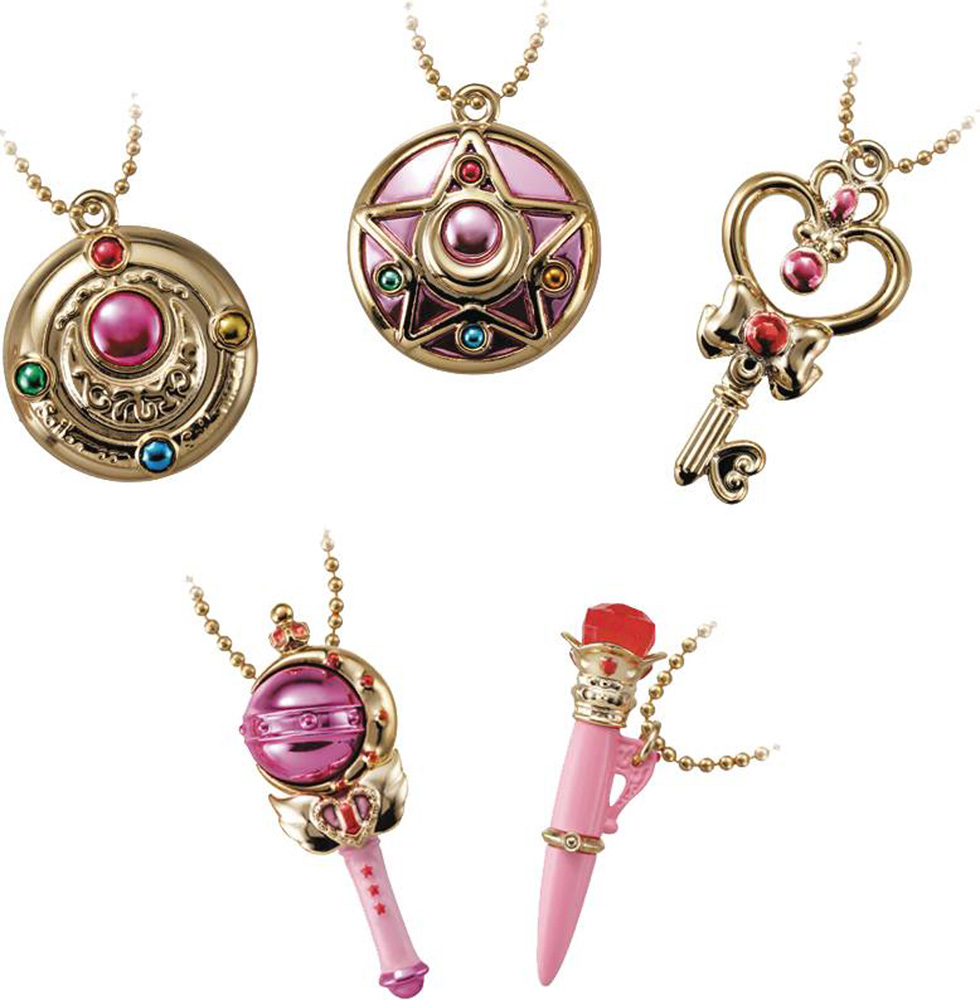 Image: Sailor Moon Little Charms 10-Piece Display  - Bluefin