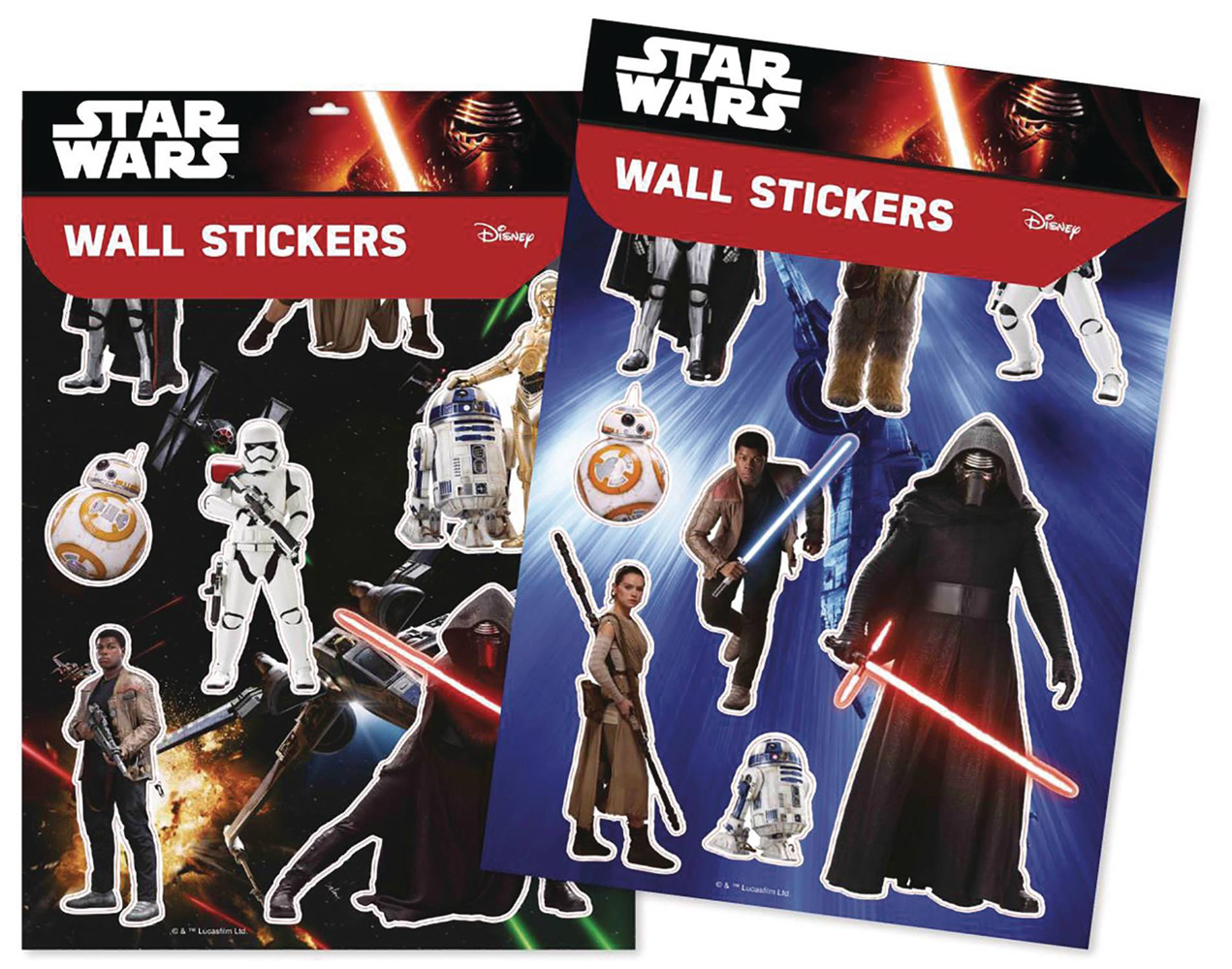 Image: Star Wars Wall Sticker 100-Count Display  - Classicsign & Design Ltd.