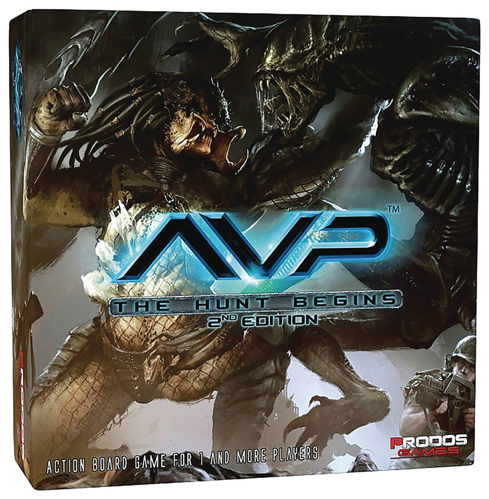 Image: Aliens vs. Predator: Hunt Begins Board Game  (2nd edition) - Ninja Division Games