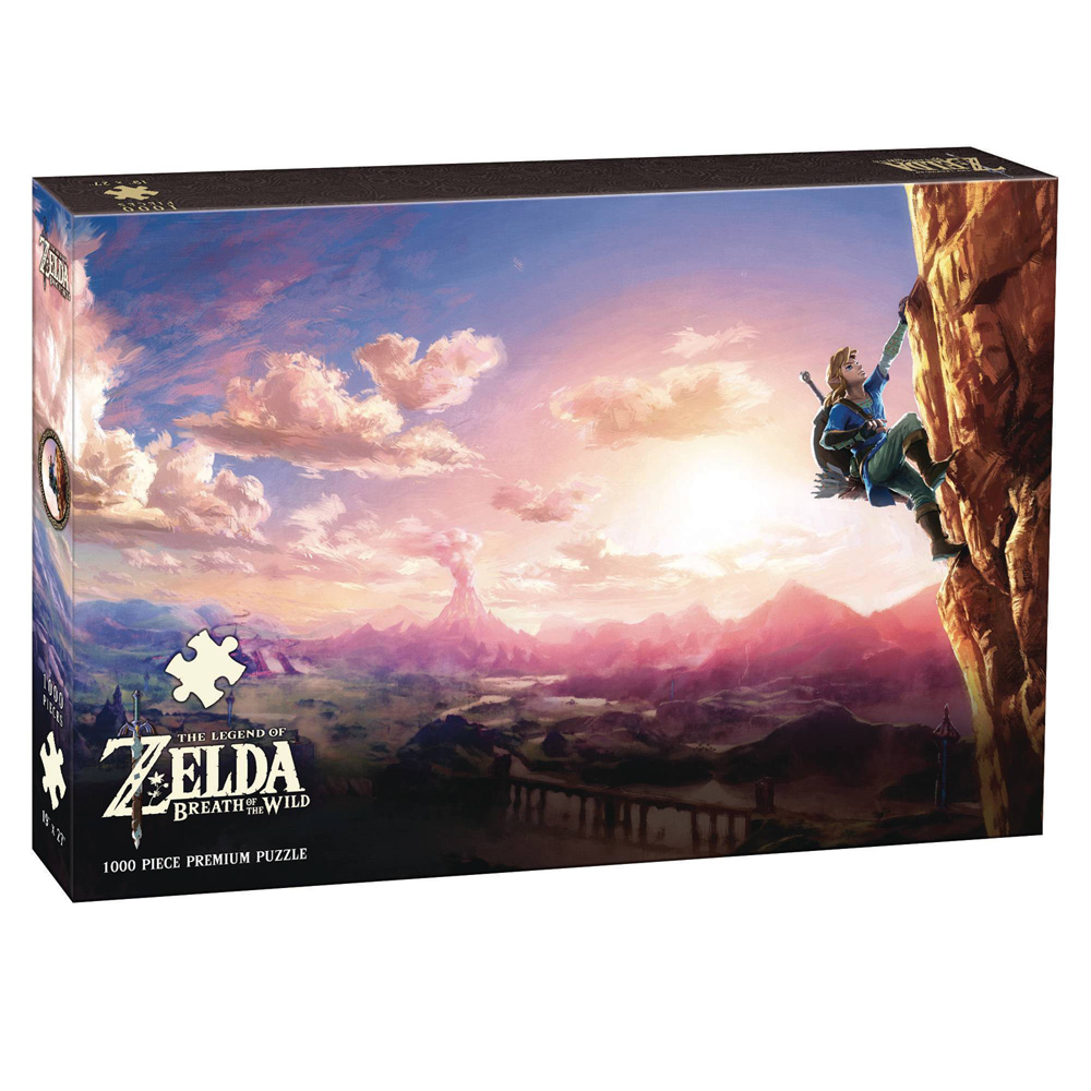 Image: Legend of Zelda Puzzle: Breath of the Wild - Scaling Hyrule  - Usaopoly