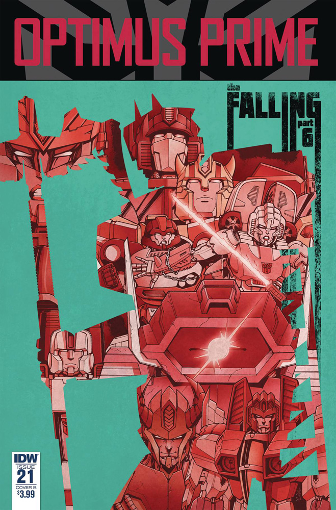 Image: Optimus Prime #21 (cover B - Coller)  [2018] - IDW Publishing