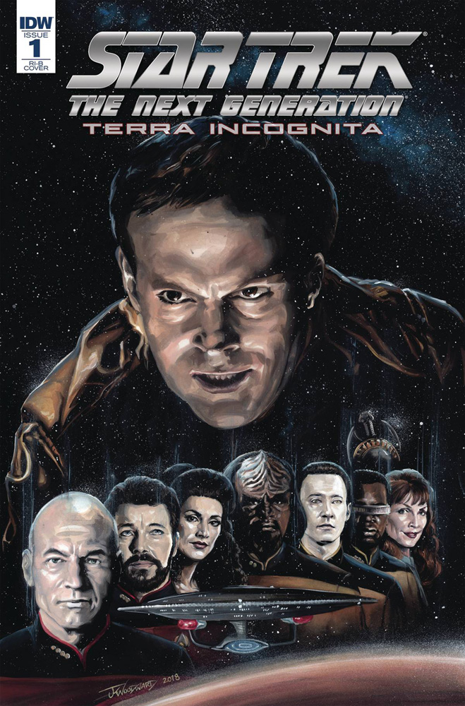 Image: Star Trek: The Next Generation: Terra Incognita #1 (incentive cover B - Woodward) (25-copy)  [2018] - IDW Publishing