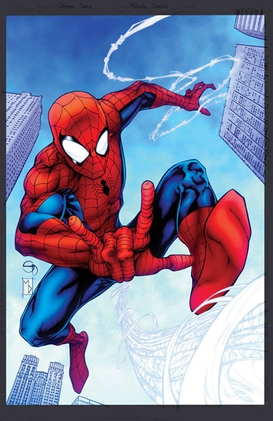 Image: Amazing Spider-Man #1 (variant cover - Davis)  [2018] - Marvel Comics