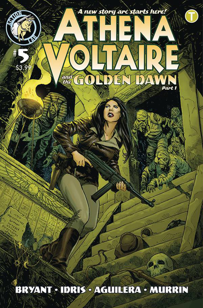 Image: Athena Voltaire 2018 #5 (cover B - Johnson)  [2018] - Action Lab Entertainment