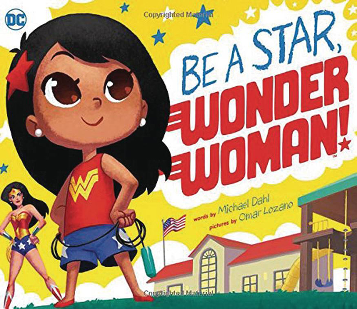 Image: Be a Star, Wonder Woman! Board Book  - Capstone Press