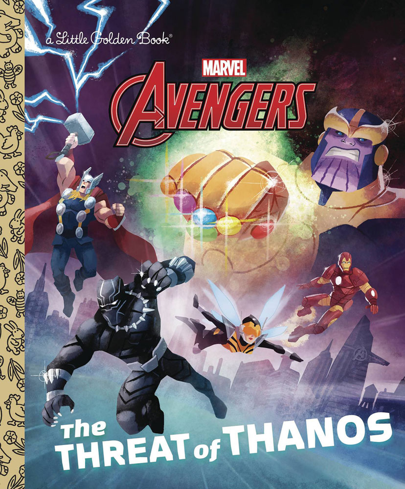 Image: Avengers Little Golden Book: The Threat of Thanos  - Golden Books