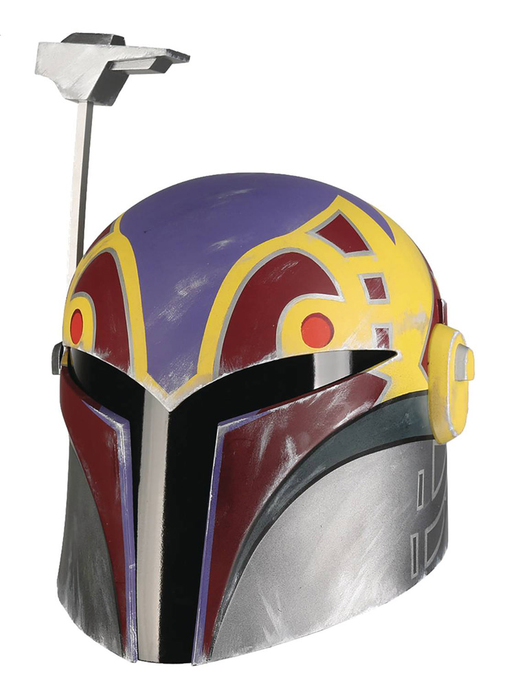 Image: Star Wars Rebels Helmet Replica: Sabine Wren Season 4  - Anovos Productions, LLC