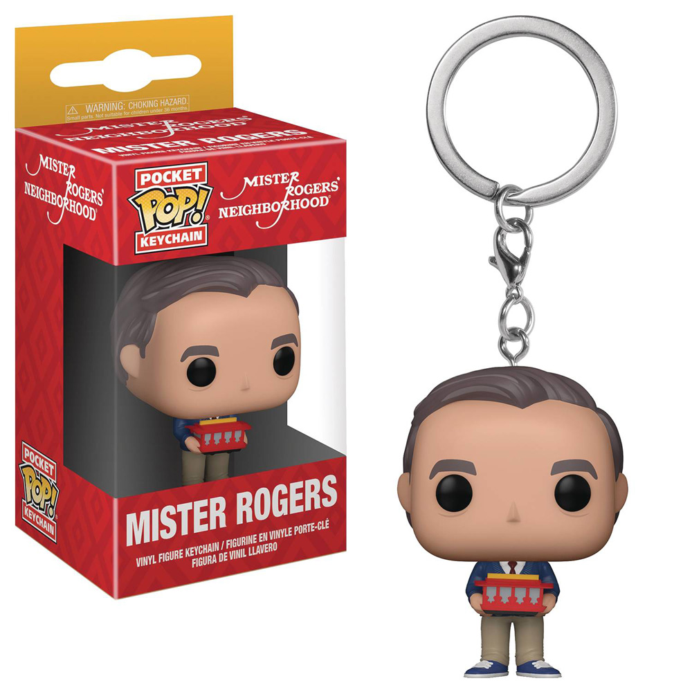 Image: Pocket Pop! Figure Keychain: Mister Rogers  - Funko