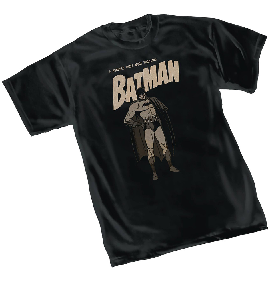 Image: Batman T-Shirt: Vintage  (XL) - Graphitti Designs