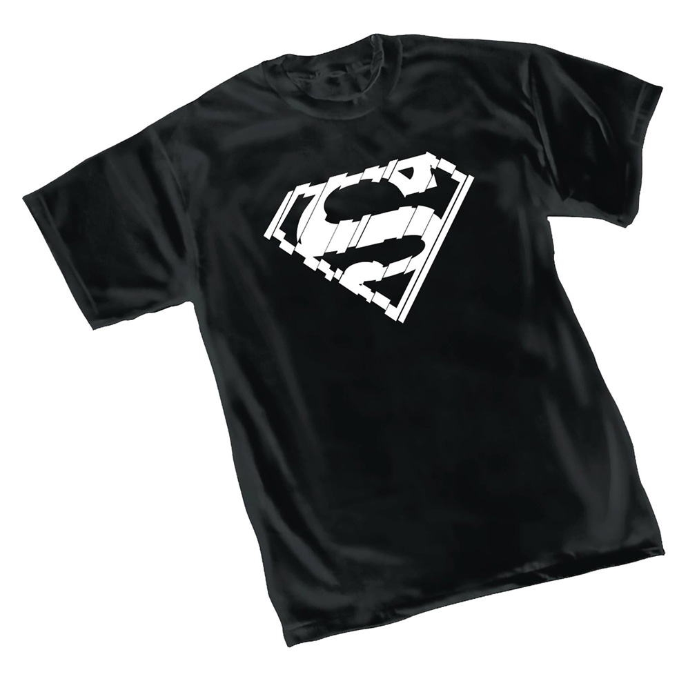 Image: Superman T-Shirt: Shatter Symbol  (M) - Graphitti Designs