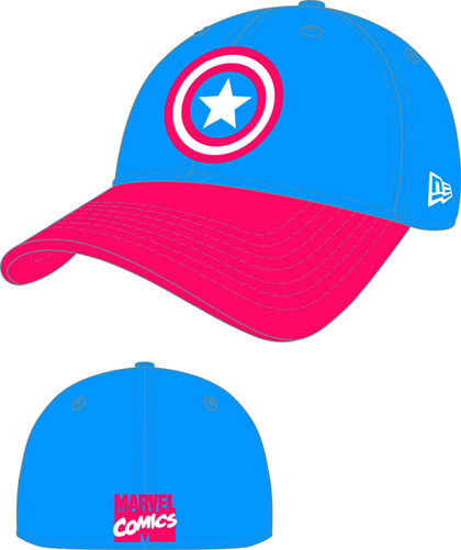 Image: New Era Captain America Dyad Cap  (M/L) - 