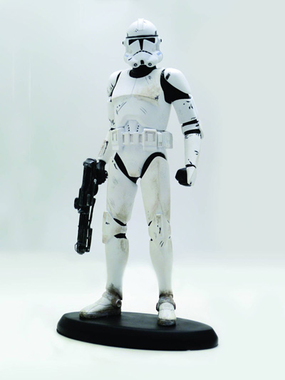 Image: Star Wars: Revenge of the Sith Statue - Clone Trooper  (classic version) - 