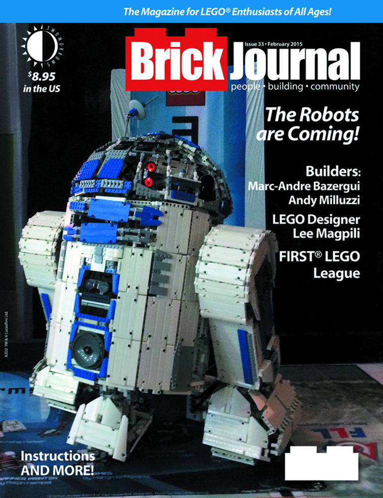 Image: Brickjournal #33 - Twomorrows Publishing