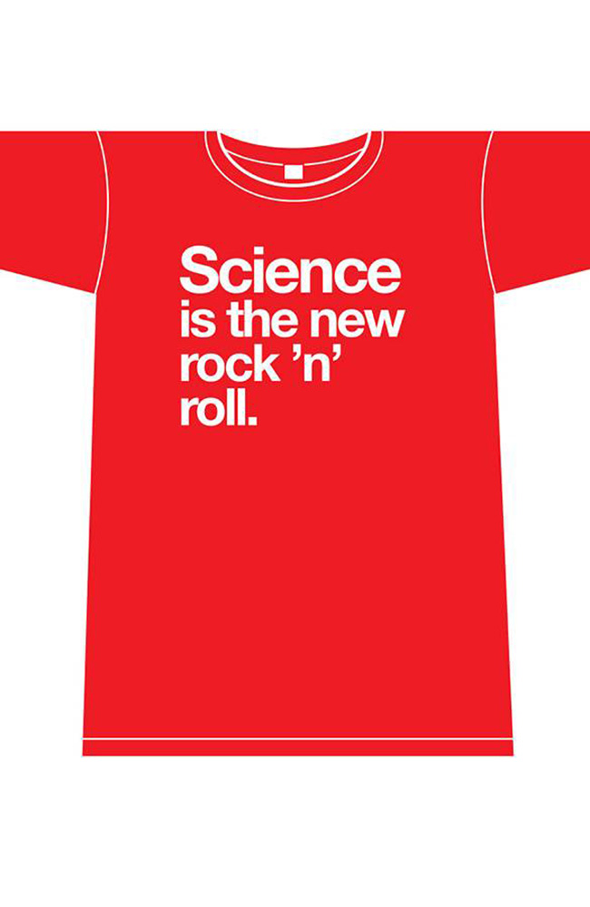 Image: Nowhere Men New Rock N Roll Women's T-Shirt [Red]  (M) - Image Comics