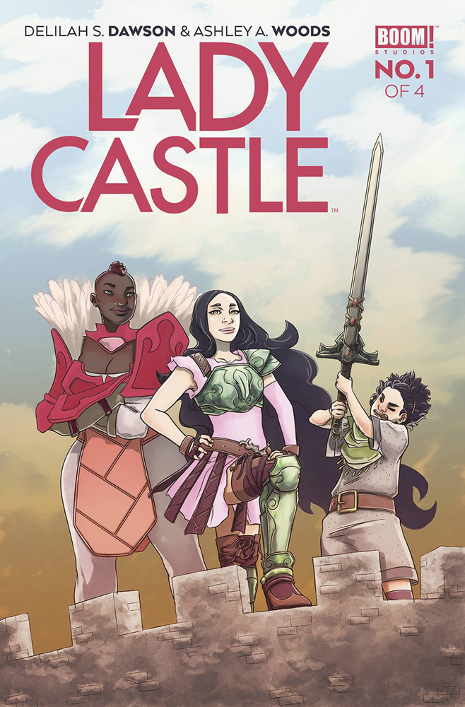 Ladycastle #1 cover by Ashley A. Woods