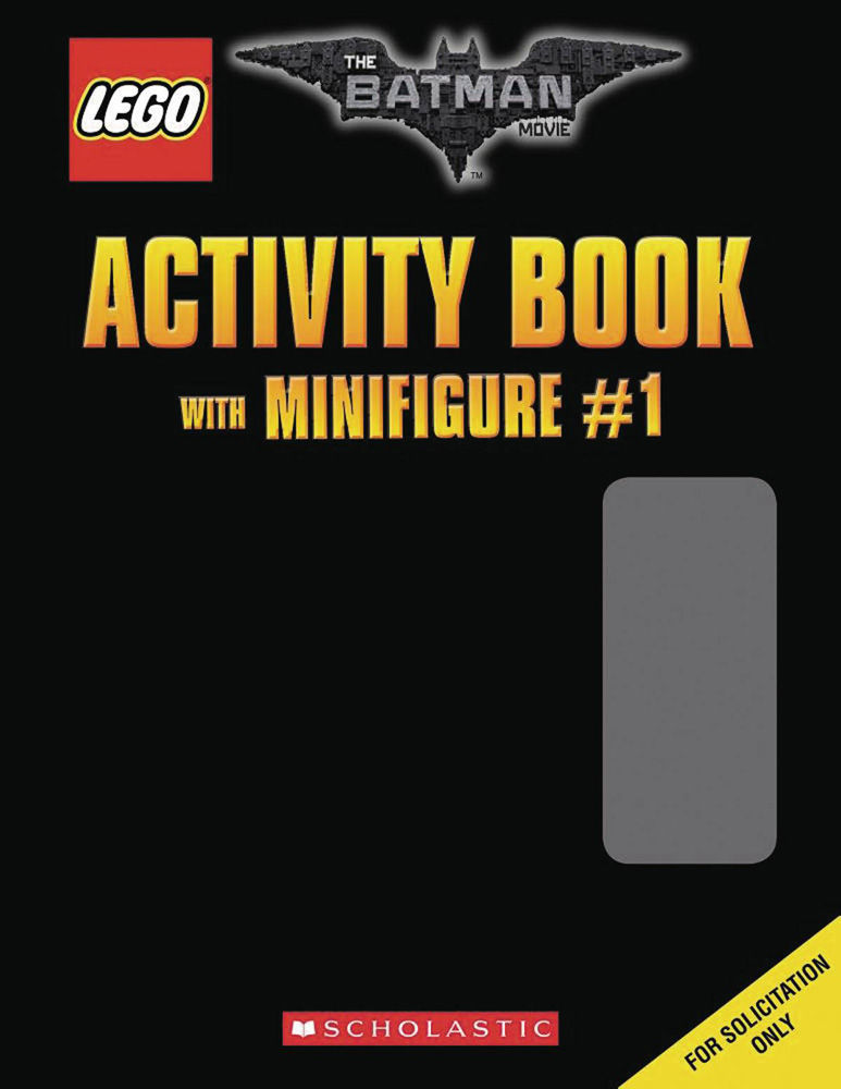 Image: Lego Batman Movie Activity Book  (with Mini-Figure) - Scholastic Inc.
