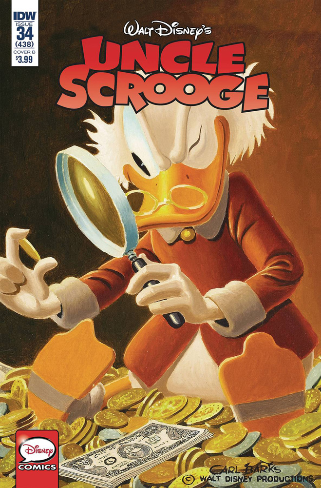 Image: Uncle Scrooge #34 (cover A - Perina)  [2018] - IDW Publishing