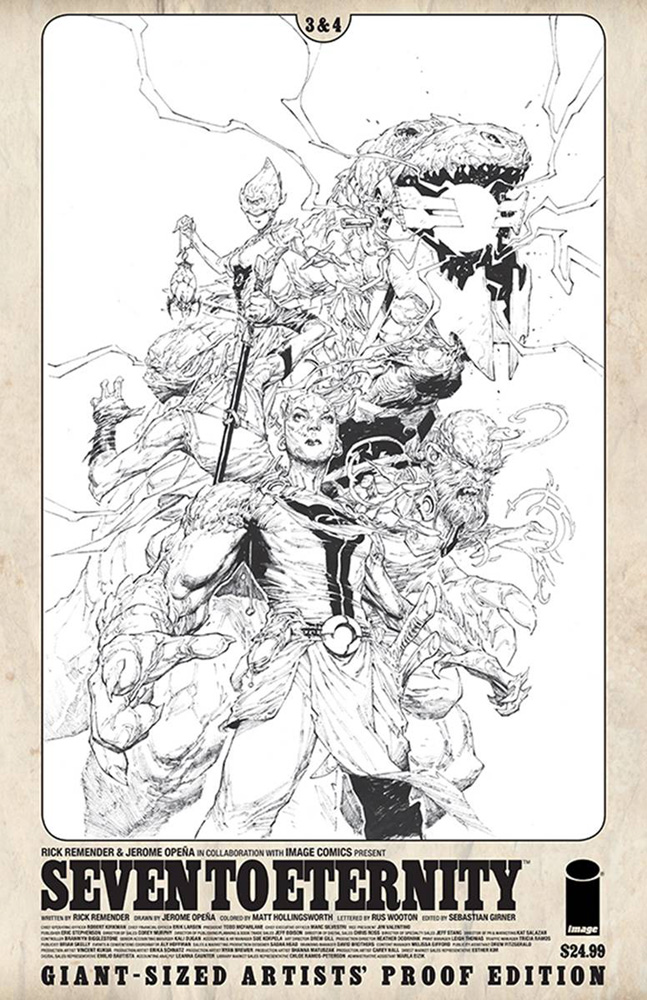 Image: Image Giant-Sized Artist's Proof Edition: Seven to Eternity #2  [2018] - Image Comics
