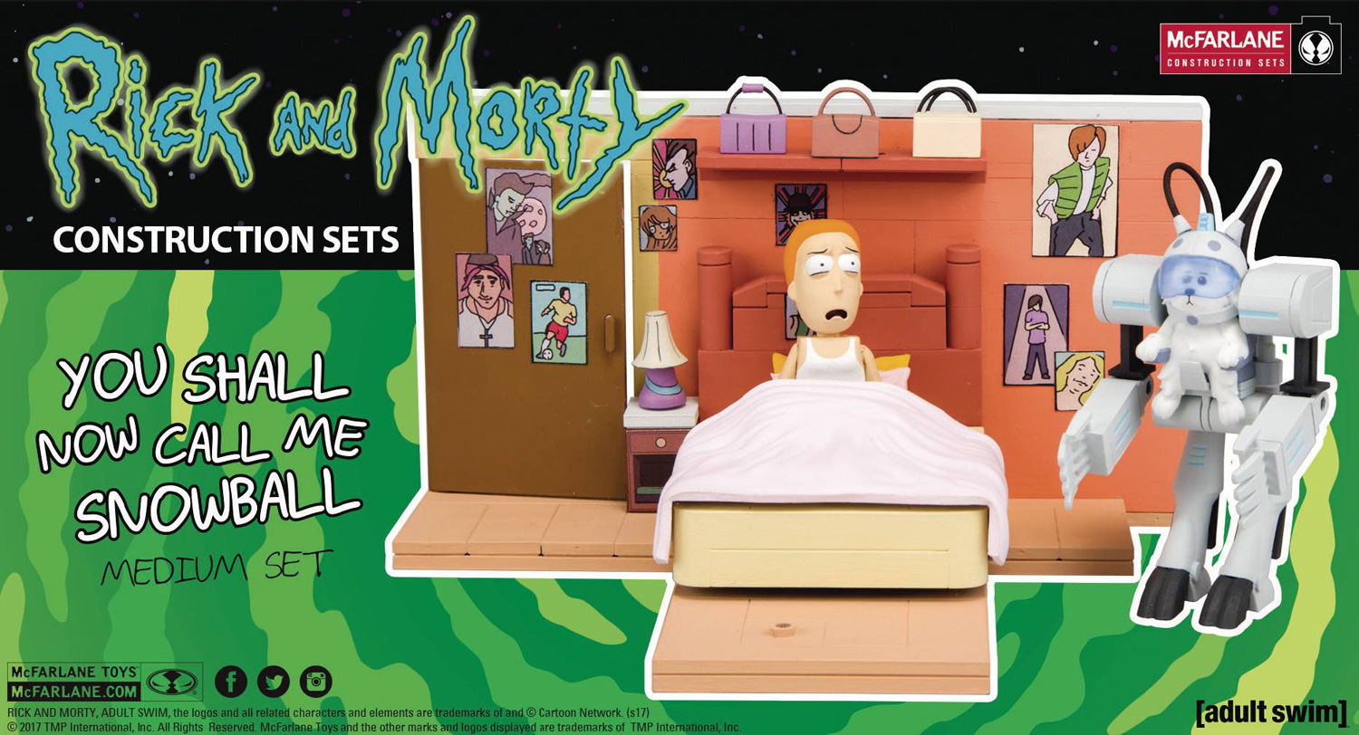 Image: Rick & Morty Snowball Med Construction Set Case  - Tmp Toys / Mcfarlane's Toys