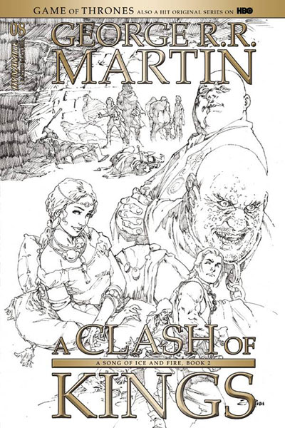 Image: George R. R. Martin's A Clash of Kings #8 (cover D incentive - Rubi) (15-copy)  [2018] - Dynamite